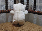 Grohe Promotional White Blue Teddy Bear Pillow Rare Holland