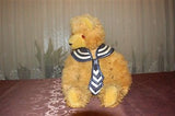 Antique Thuringia Germany Yellow Teddy Bear 1930s Silk Plush 18 inch 46 cm