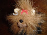 Aurora Yorkshire Terrier Handmade Plush Dog
