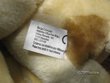 Afibel Belgium Teddy Bear Mom & Baby 11 Inch Beige Plush Very Rare