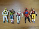 GI Joe Action Figures Mixed Lot 5 Hasbro 3.5 inch Assorted Characters Mixed D