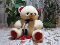 Dutch Holland Winter Christmas Teddy Bear Open Mouth