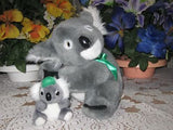 Australian Handmade Smiling Koala Bear Mother & Baby