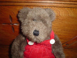 Boyds Collection Brown Bear with Overalls Jointed