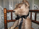 Antique 1930s German Brown Mohair Teddy Bear 20.5 inch 52 cm Stunning