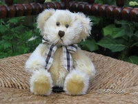 Russ UK KIPLING BEAR 4935 Plaid Bow