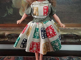 Antique 1950s Uneeda Suzette Vinyl Doll 10 inch Marked Fully Jointed