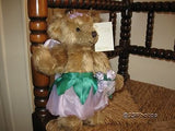 Russ Past Times UK Mirabelle Fairy Bear with Tags Faux Mohair