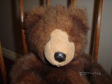 Russ Berrie Bear TIRRO 15 Inch Plush 1820