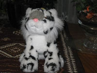 German Linda Nurnberg Snow Leopard Cub Plush