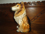 Kmart Canada Vintage 1960s-70s Porcelain COLLIE Dog Statue Figurine Made Japan