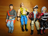 GI Joe Action Figures Mixed Lot 5 Hasbro 3.5 inch Assorted Characters Mixed K