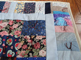 Patchwork QUILT Handcrafted Canada Lutheran Church 35 x 41 inch NEW GORGEOUS !