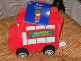 Harrods 3 BEAR FINGER PUPPETS & London Bus w Story Book ALL TAGS