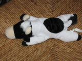Various Dutch lot of 3 Cows Plush 2 laying + 1 Watch