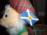 Scottish Doll My Name is Murray 1998 Stuffed Plush in Tartan Kilt