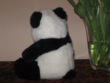 A-One Plush Toys TCC Continuity Holland PANDA Bear 9 Inch Black White Soft Plush
