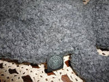 Club Monaco Accessories Authentic Grey Wooly Bear
