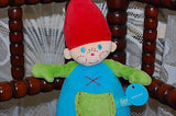 Lief Babywear Dwarf Boy Gnome Soft Newborn Baby Toy Mint New In Bag 11 inch
