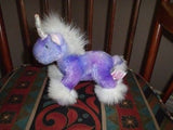 Russ Berrie Charisma Unicorn Purple Plush 24029 8 Inch