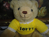 Loblaws President's Choice TERRI & TJ 2 Teddy Bear Set By Robert Chenaux 1986