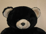 Woodland Bear Co UK 17 Inch Black Teddy Bear No Bow