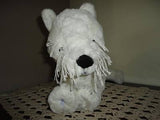 IKEA Sweden Gosig White TERRIER DOG String Whiskers & Eyebrows