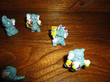 Ferrero Kinder Egg Surprise 8 Elephant at Beach Set 1990's