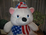 JUMBO USA American Stars & Stripes EMMEGIOCHI ITALY Bear 24 inch