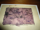 Antique Art Original Mabel Lucie Atwell Book Page When Elves & Fairy People Meet