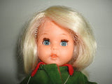Vintage Blonde Vinyl Doll Made in Germany 30/10 Drei-M-Puppe MMM Schwesterlein