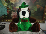 Ganz Bros Antique Vintage OKTOBERFEST GERMAN BULLDOG LEDERHOSEN Plush Outfit