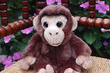 Paws UK Gorgeous Soft Brown Monkey Plush 8 Inch Whitehouse Leisure Google Eyes