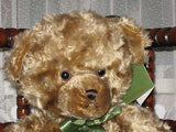 Harrods UK AA 12 Inch Brown Mohair Look Teddy Bear 11865A