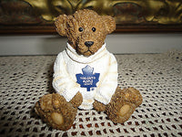 Authentic NHL Toronto Maple Leafs Teddy Bear Stone Figurine 3 inch