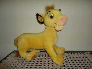 Disney 2002 Lion King SIMBA Cub LARGE 17 inch Plush