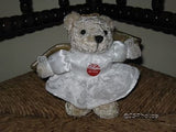 Metro Soft Toys UK Talking Angel Bear Miniature