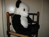 Merrythought Ironbridge Shropshire Jumbo 28 inch Panda Bear 1980s OVER 2 FT