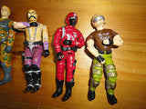 GI Joe Action Figures Mixed Lot 5 Hasbro 3.5 inch Assorted Characters Mixed M