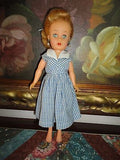 Antique 1950s Rubber Doll 10.5 inch Marked P Fully Jointed Twisting Waist