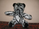Vintage German OOAK Striped Teddy Bear