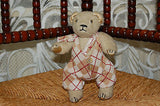 Antique 1960s Woolen Little Bear 8.5 inch Rare Cute Baby Bear Fully Jointed