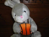 Bunny Rabbit with Stuffed Basketball Mty International