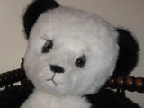 Merrythought Ironbridge Shropshire Jumbo 28 inch Panda Bear 1980s OVER 2 FT
