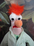 Original Authentic Disney Store Muppets Studio BEAKER Doll 16 inch