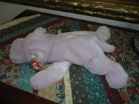 Ty Original Beanie Buddy Collection Happy Hippo with Tag and Protector 008421093