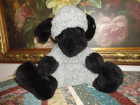 Senitt Dolls and Puppets Canada Black Sheep Lamb Curly Wooly Plush Puppet 14 in