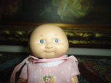 Playmates Cabbage Patch Rubber Doll Jointed 5.5 inch No. 9055 Original Outfit