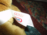 Gund Kraft Peanut Butter Bear Red Bow Tie 2001 Enesco Canada 10 inch