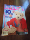 Teddy Bear Review Magazine Jan/Feb 1996 Muffy Paper Bear 10th Anniversary Issue